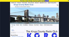 Desktop Screenshot of kingscountyradioclub.com